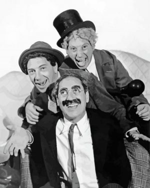 Marx Brothers Comedy Paint By Numbers