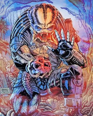 Predator Yautja Paint By Numbers