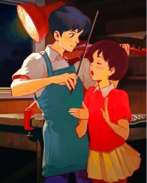 Shizuku And Seiji Paint By Numbers