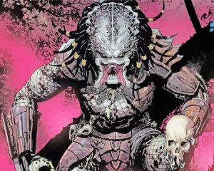Yautja Predator Movie Paint By Numbers