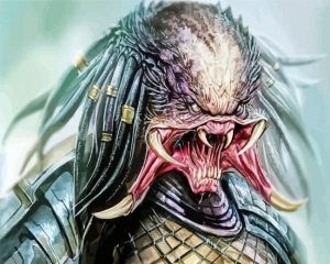 Yautja Predator Paint By Numbers