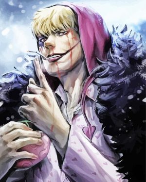 One Piece Corazon Anime Paint By Numbers