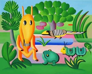 A Cuca Tarsila Amaral Paint By Numbers