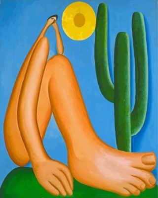 Abaporu Tarsila Amaral Paint By Numbers 
