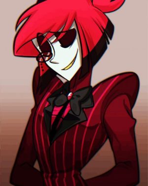 Alastor Hazbin Hotel Paint By Numbers