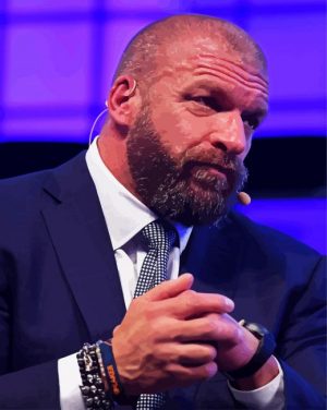 Paul Levesque Paint By Numbers