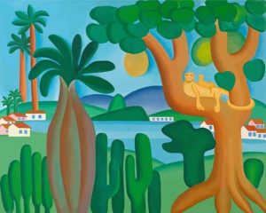 Postcard Tarsila Amaral Paint By Numbers