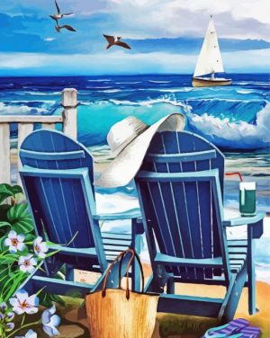 Seaside Escape Paint By Numbers