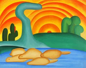 Tarsila Amaral Art Paint By Numbers