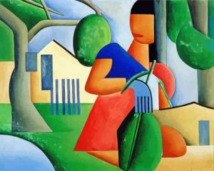 Abstract Art Tarsila Amaral Paint By Numbers