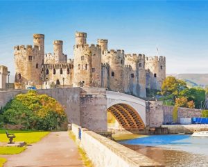 Conwy Castle Paint By Numbers