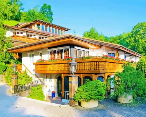 Hotel Jagerhof Hubertus Faulense Paint By Numbers