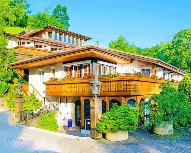 Hotel Jagerhof Hubertus Faulense Paint By Numbers