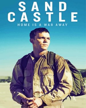 Sand Castle Poster Paint By Numbers