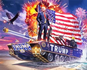 Donald Tank Painting By Numbers