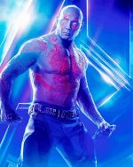 Drax the Destroyer Paint By Numbers art