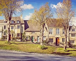 Oxfordshire Landscape Paint By Numbers