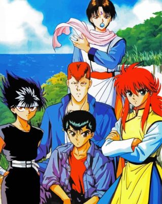 Yu Yu Hakusho Anime Paint By Numbers