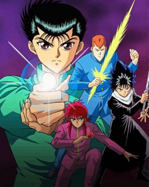 Yu Yu Hakusho Anime Paint By Numbers