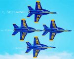 The Blue Angels Paint By Numbers