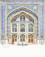 The Blue Mosque Herat Paint By Numbers