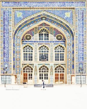 The Blue Mosque Herat Paint By Numbers