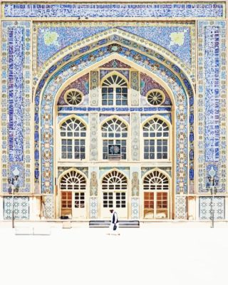 The Blue Mosque Herat Paint By Numbers