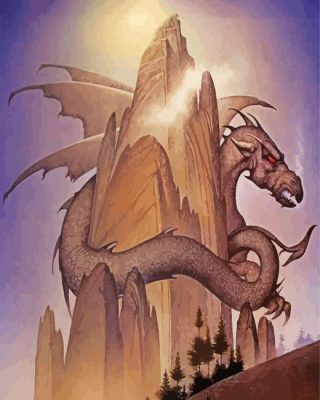 The Fork The Witch And The Worm Paint By Numbers 