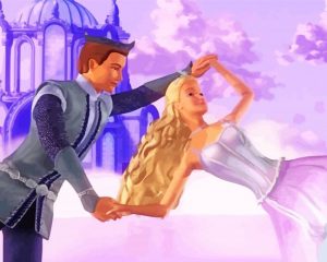 Aidan And Annika Barbie Paint By Number