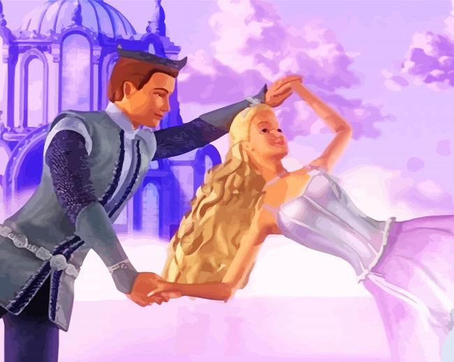 Aidan And Annika Barbie Paint By Number