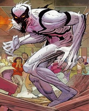 Anti Venom Marvel Paint By Number