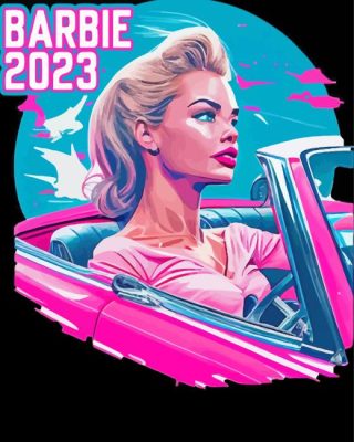 Barbie Movie Paint By Number