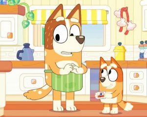 Bluey Bingo Paint By Number