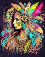 Bohemian Lady Paint By Number