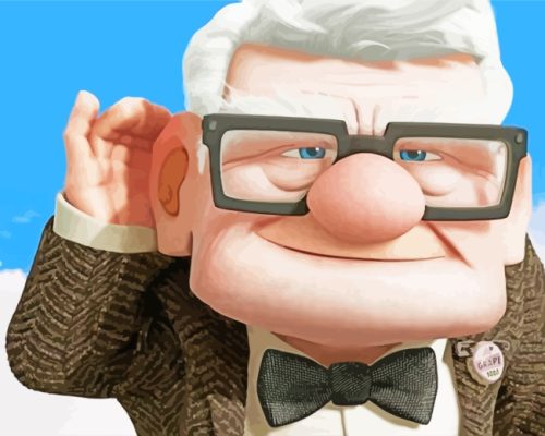 Mr Fredricksen Paint By Number