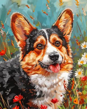 Corgi Art Paint By Number