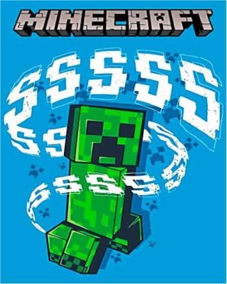 Minecraft Dragon Paint By Number