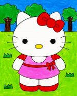 Cute Hello Kitty Paint By Number