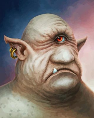 Cyclops paint by numbers