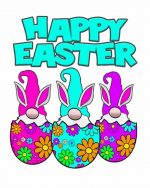 Easter Gnomes Paint By Number