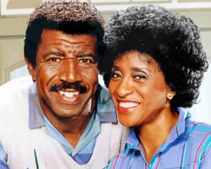 Hal Williams And Marla Gibbs Paint By Number