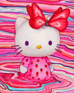 Hello Kitty Paint By Number