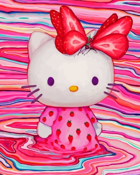 Hello Kitty Paint By Number