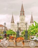 Jackson Square New Orleans Paint By Number