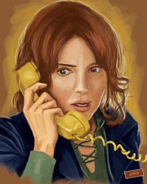 Joyce Byers Stranger Things Paint By Numbers art