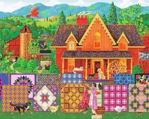 Laundry Quilts Paint By Number