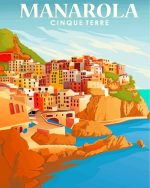 Manarola Paint By Number