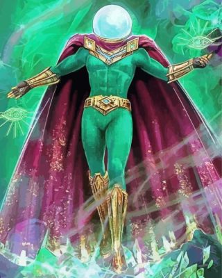 The Supervillain Mysterio Paint By Number