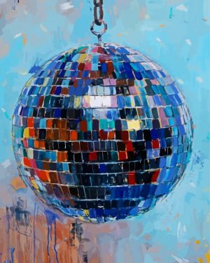 The Disco Ball Art Paint By Number