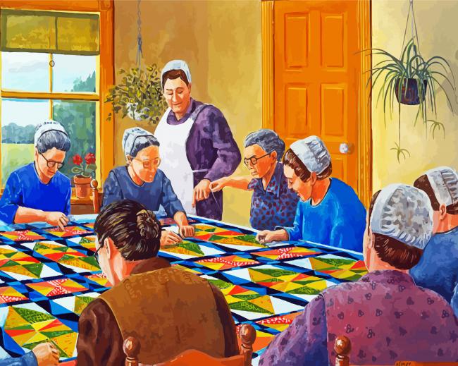 The Quilters Paint By Number